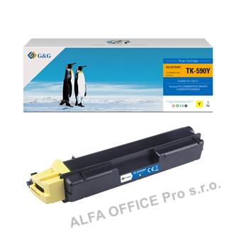G&G kompatibilní toner s TK590Y, yellow, 5000str., NT-CKTK590Y, pro Kyocera FS-C