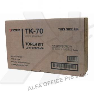  Kyocera originální toner TK70, black, 40000str., 370AC010, Kyocera FS-9100, 9120 
