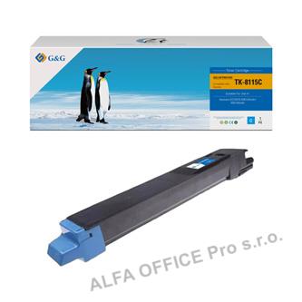 G&G kompatibilní toner s 1T02P3CNL0, cyan, 6000str., NT-CKTK8115C, pro Kyocera E