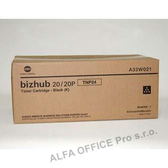 Konica Minolta originální toner A32W021, black, 8000str., TNP24K, Konica Minolta Bizhub 20