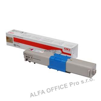 OKI originální toner 44973534, magenta, 1500str., OKI C301, C321