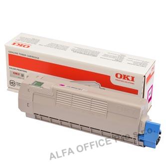 OKI originální toner 46507506, magenta, 6000str., OKI C612