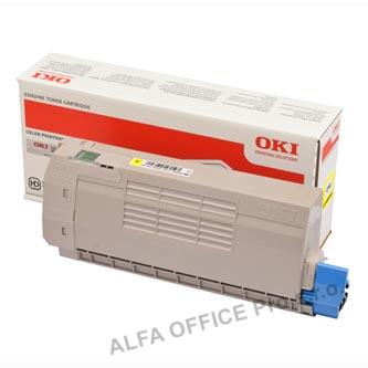 OKI originální toner 46507613, yellow, 11500str., OKI C712