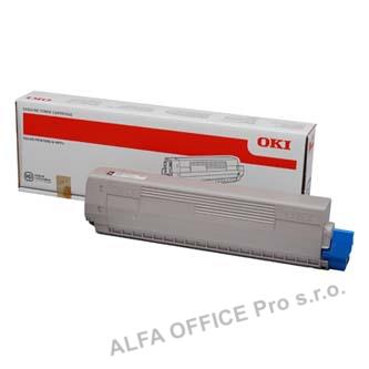 OKI originální toner 44844616, black, 7000str., OKI C822