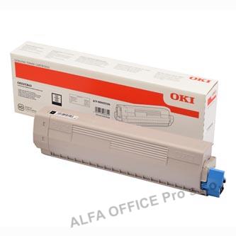 OKI originální toner 46443104, black, 10000str., high capacity, OKI C833, C843
