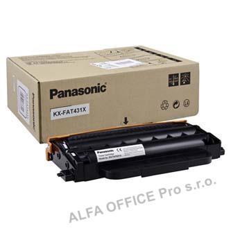  Panasonic originální toner KX-FAT431X, black, 6000str., Panasonic KX-MB2230,KX-M 