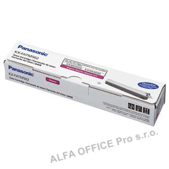 Panasonic originální toner KX-FATM502, magenta, 2000str., Panasonic KX-MX6020