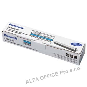 Panasonic originální toner KX-FATC506, cyan, Panasonic KX-MC6020