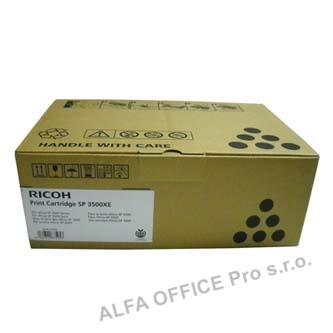  Ricoh originální toner 406990, 404646, 407646, black, 6400str., Ricoh SP3500XE 