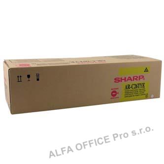 Sharp originální toner AR-C26TYE, yellow, 5500str., Sharp AR-C172M, 170M, 262M