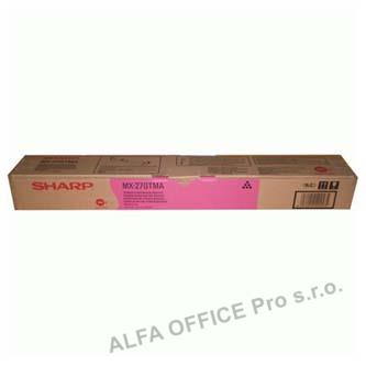 Sharp originální toner MX-27GTMA, magenta, 15000str.