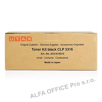 Utax originální toner 4431610010, black, 6000str., Utax CLP 3316, Triumph Adler 
