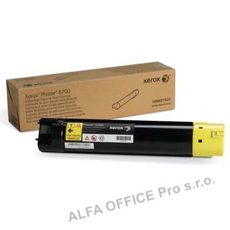 Xerox originální toner 106R01525, yellow, 12000str., Xerox Phaser 6700