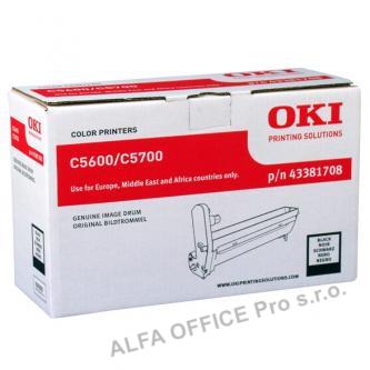 OKI originální válec 43381708, black, 20000str., OKI C5600, 5700