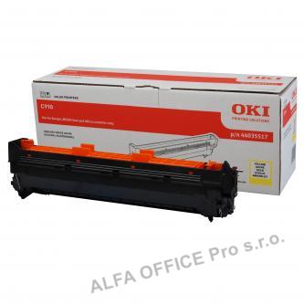 OKI originální válec 44035517, yellow, 20000str., OKI C910