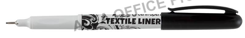 Liner Centropen TEXTILE 2639 - černá