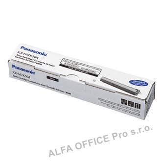 Panasonic originální toner KX-FATK504, black, 2500str., Panasonic KX-MC6020,6040